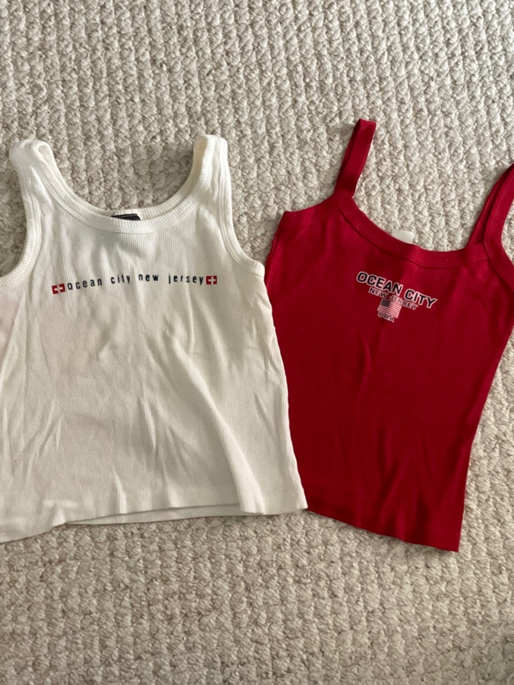 OCEAN CITY NJ tank tops - size SMALL